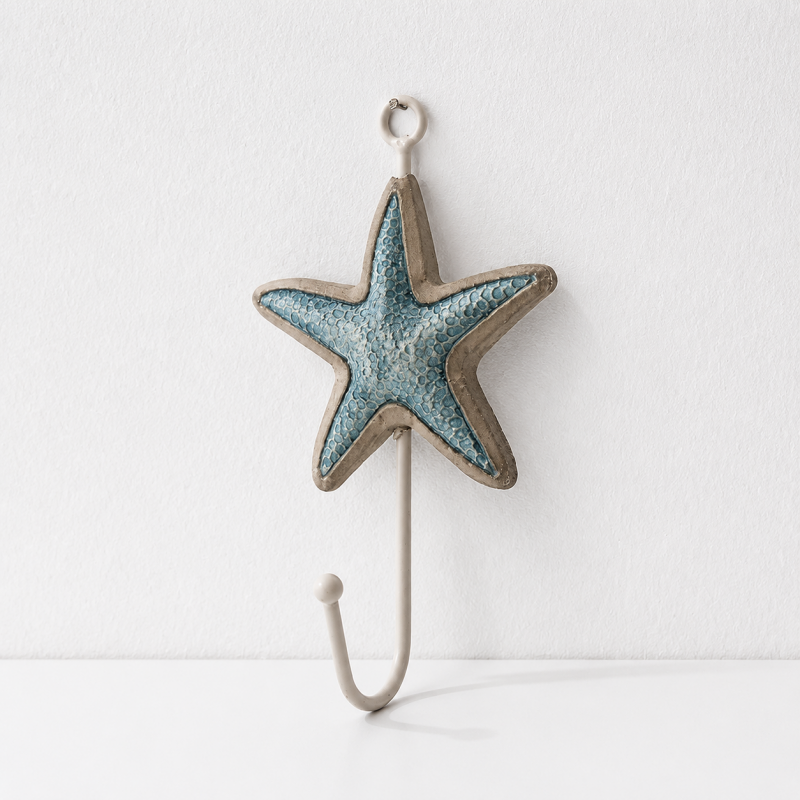 CouldNook Nautical Wall Hook - Nine Coastal Character Designs