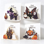 CouldNook Halloween Pop-Up Greeting Card - Four Scene Set
