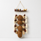 CouldNook Natural Seed Wind Chime - Boho Shaker Tapestry