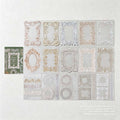 CouldNook Lace PET Sticker Book - Vintage Border Designs