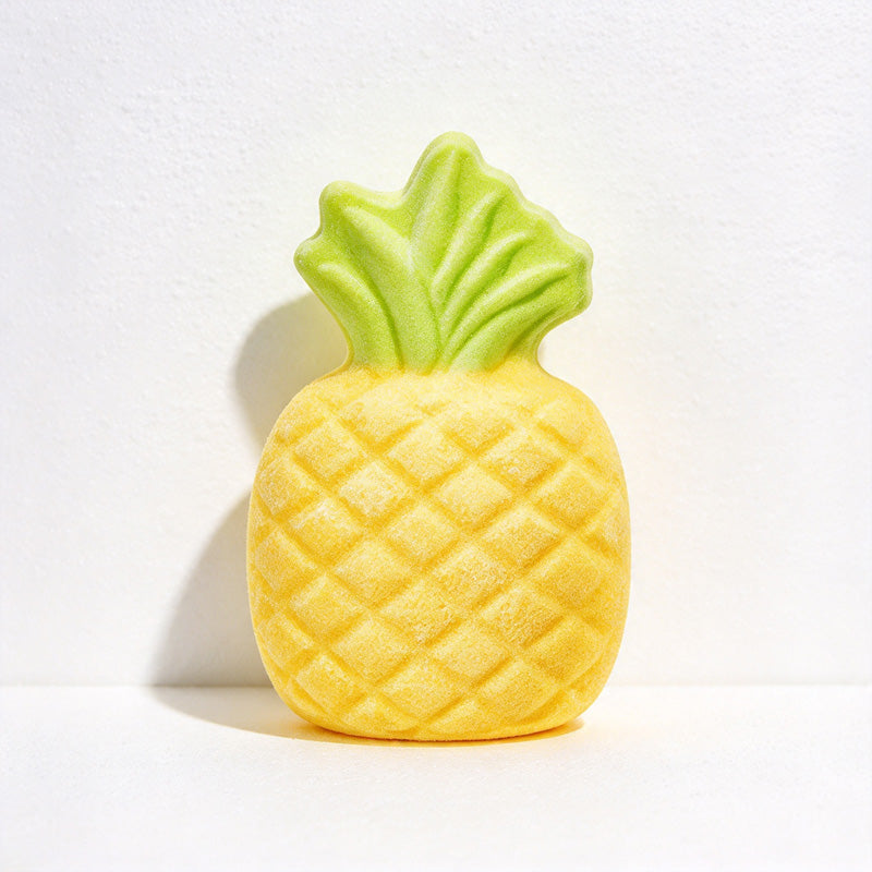 CouldNook Fruit Bath Bomb - Colorful Molded Shapes and Textured Details