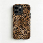 CouldNook Tonal Leopard Phone Case - Graphic Animal Print Cover