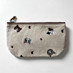 CouldNook Printed Cosmetic Bag - Vanity Storage Accent