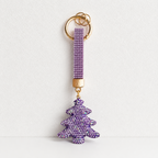 CouldNook Christmas Tree Rhinestone Keychain - Festive Charm