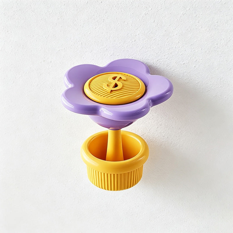 CouldNook Scented Toilet Flush Button Extender - Flower-Shaped Press Design