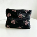 CouldNook Floral Cosmetic Bag - Vanity Storage Accent