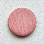 CouldNook Woodgrain Compact Mirror - Round Folding Case and Dual Views