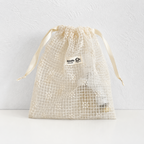 CouldNook Daisy Mesh Drawstring Organizer Bag - Ribbon Closure
