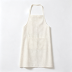CouldNook Plain Bib Apron - Essential Light Kitchen Cover