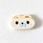 CouldNook Seal Mirror Comb - Folding Yellow Body and Cartoon Face