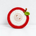 CouldNook Yarn Coaster - Animal Faces and Fringed Tabletop Motifs