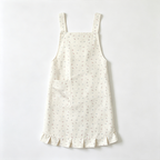 CouldNook Botanical Smock Apron - Relaxed Crossback Home Coverage