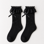 CouldNook Ribbon Lace Ankle Socks - Dress Shoe Accent