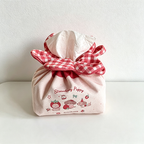 CouldNook Drawstring Tissue Box - Playful Tabletop Pouch Accent