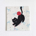 CouldNook Printed Kitchen Dishcloth - Rectangular Shape And Illustrated Pattern Choices