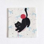 CouldNook Printed Kitchen Dishcloth - Rectangular Shape And Illustrated Pattern Choices