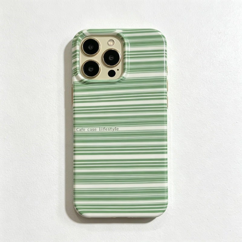 CouldNook Customizable Stripe Phone Case - Clean Graphic Cover