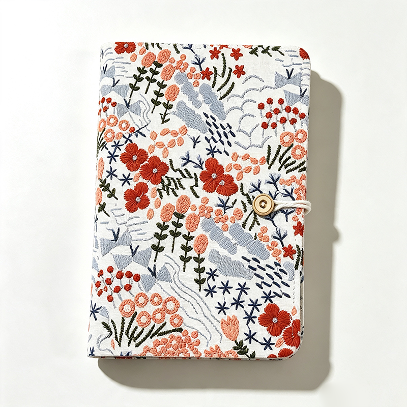 CouldNook Floral Ring Notebook - Everyday Desk Writing Companion