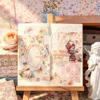 CouldNook Vintage Floral Paper Brick- Journal Scrapbook Crafts