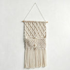 CloudNook Macrame Wall Hanging Organizer‑Boho Pocket Tapestry