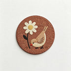 CouldNook Round Printed Placemat - Bird and Floral Designs