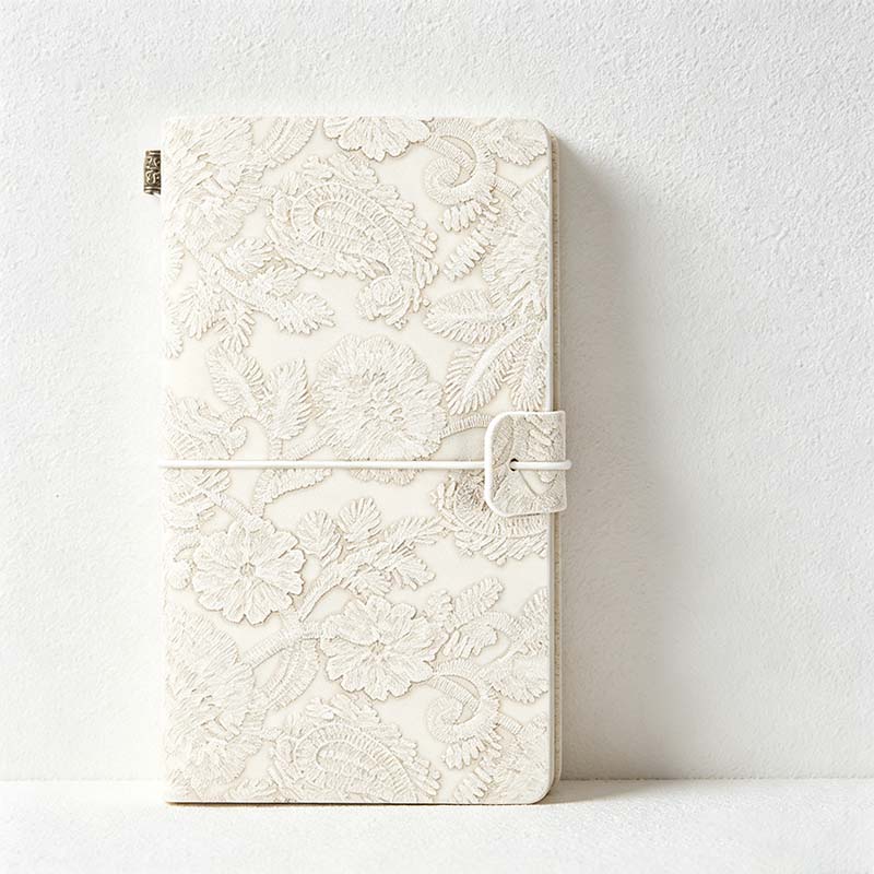CouldNook A6 Travel Notebook - Embossed Wraparound Closure Collection