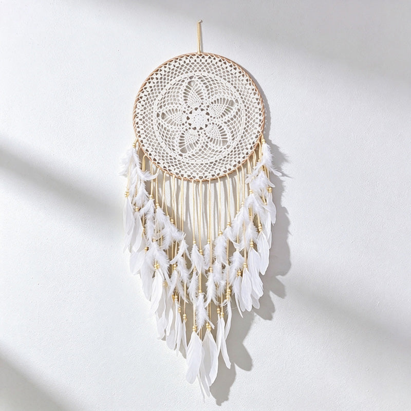 CouldNook Lace Feather Dreamcatcher - Large Wall Hanging Designs