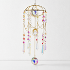 CouldNook Orbital Crystal Suncatcher Ornament - Cascading Iridescent Drops