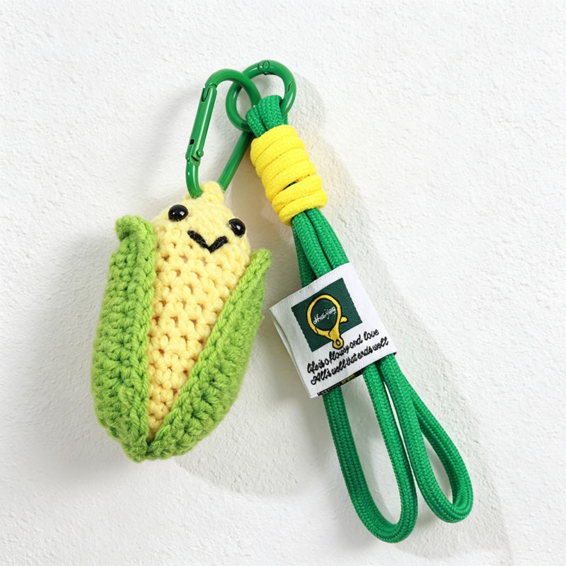 CouldNook Yarn Produce Keychain - Eight Vegetable Character Designs