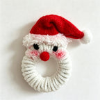CouldNook Christmas Wreath Hanging Ornament - Pine Cone and Ribbon Detail
