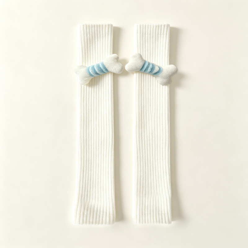 CouldNook Bow Pom Slouch Socks - Playful Sneaker Accent