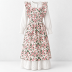 CouldNook Ruffled Kitchen Apron - Ruffled Edge Detail Kitchen Wear