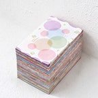 CouldNook Patterned Memo Paper Block - Pastel Prints And Loose Sheets