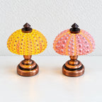 CouldNook Mini Sea Urchin Night Light - Dotted Shade And Tiered Base