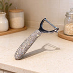 CouldNook Rhinestone Vegetable Peeler - Sparkling Handle and Two Blade Layouts