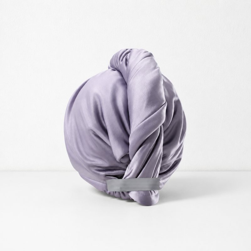 CouldNook Satin-Look Hair Wrap - Twisted Front and Elastic Back