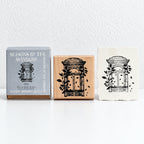CouldNook Window Motif Stamp - Decorative Frames and Wood Mount