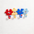 CouldNook Puzzle Adhesive Hook Set - Character Faces and Rounded Tips