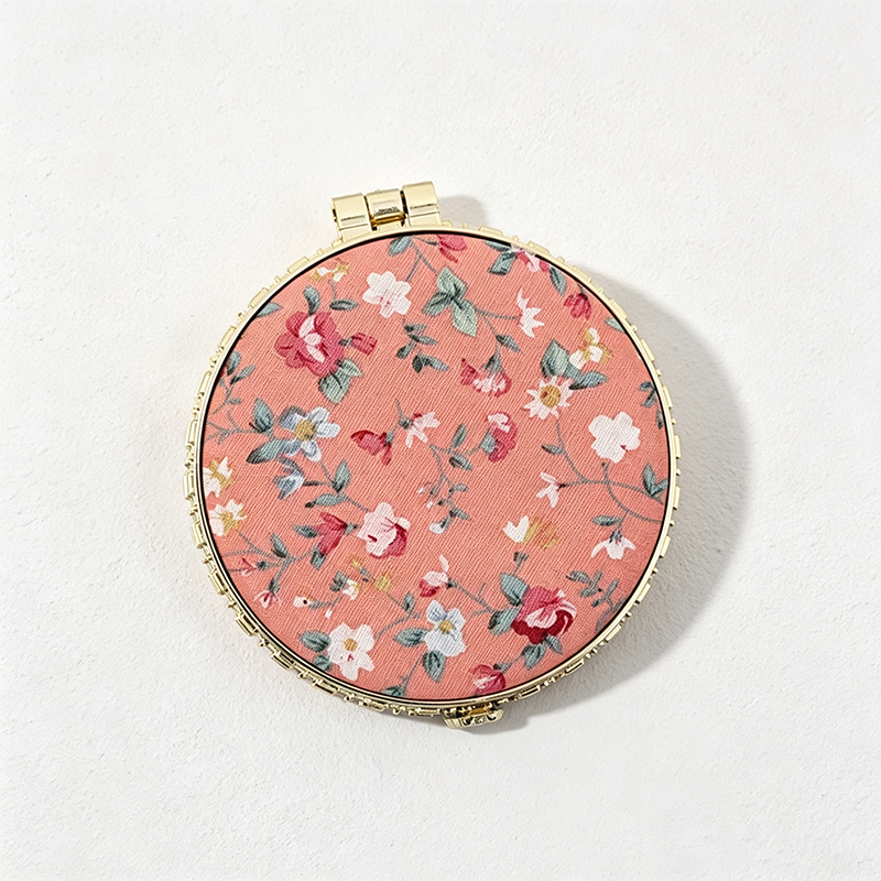 CouldNook Floral Compact Mirror - Three Double-Sided Folding Shapes