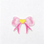 CouldNook Bow Embroidered Patch - Assorted Colors and Shapes