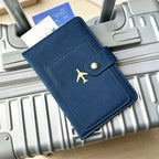 CouldNook Passport Holder - Snap Strap and Multiple Interior Card Pockets