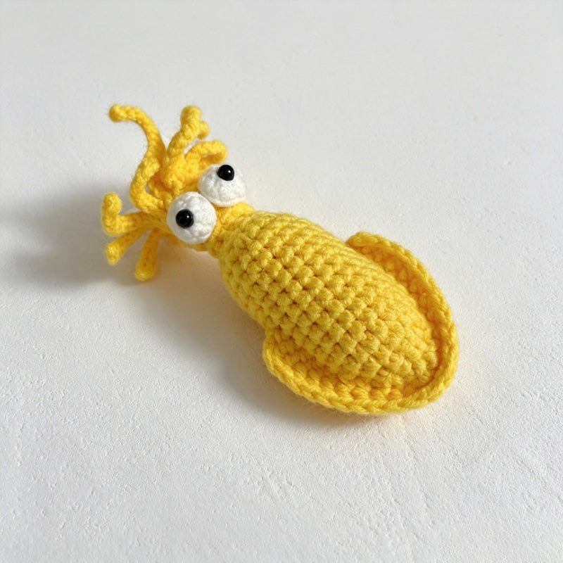 CouldNook Sea Creature Doll Keychain - Assorted Animal Shapes