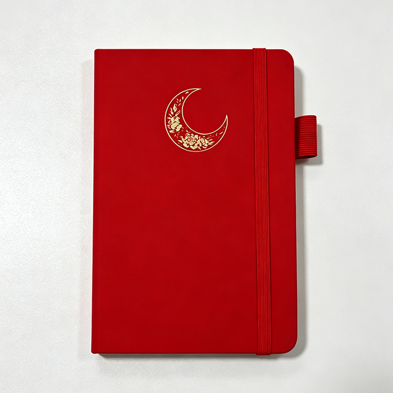 CouldNook A6 Moon Notebook - Elastic Closure Pen Loop