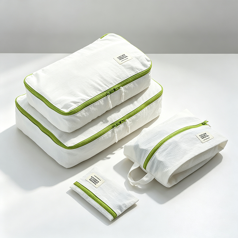 CouldNook Waterproof-Look 4-Piece Organizer Bag Set- Everyday Storage Accent