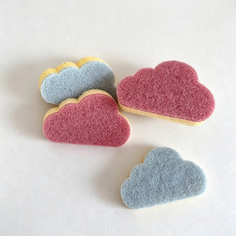 CloudNook Cloud‑Shaped Dish Sponge‑Cute Kitchen Cleaning Scrubber