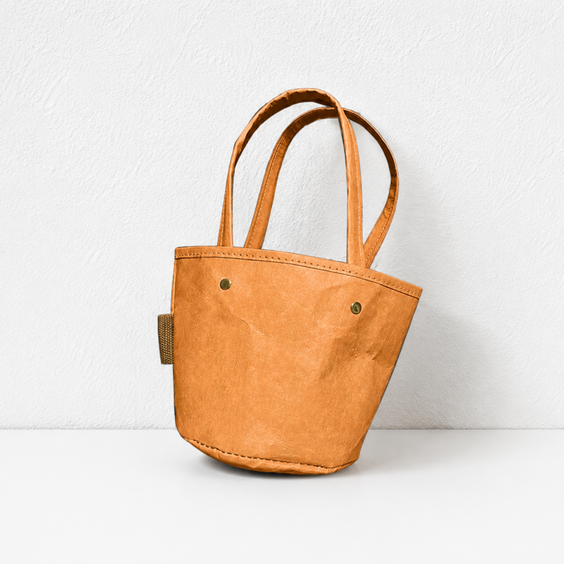 CouldNook Washable Kraft Paper Storage Bag - Open Top Organizer