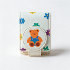 CouldNook Floral Print PU Organizer Pouch for Everyday Carry