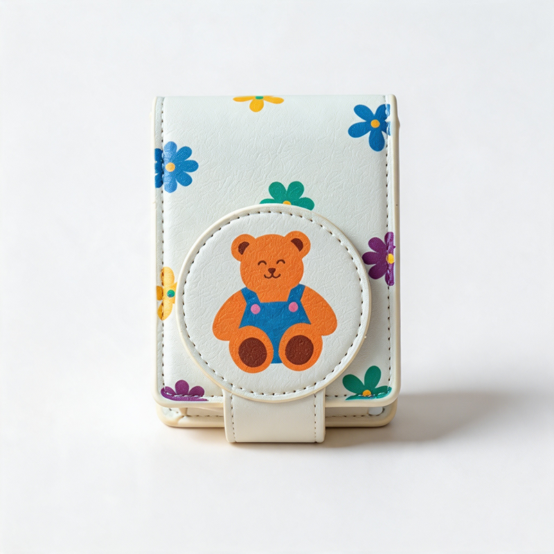 CouldNook Floral Print PU Organizer Pouch for Everyday Carry