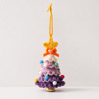 CouldNook Tiered Christmas Tree Ornament - Pompom Bell Detail