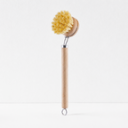 CouldNook Replaceable Head Dish Brush - Long Wood Handle Options